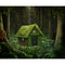 Click Props Backdrops Enchanted Cottage Backdrop (8 x 9.8')