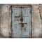 Click Props Backdrops Wooden Door Blue Backdrop (8 x 9.8')