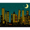 Click Props Backdrops Cartoon City Dusk Backdrop (8 x 9.8')