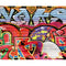 Click Props Backdrops Shutter Graffiti 2 Backdrop (8 x 9.8')