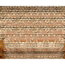 Click Props Backdrops Old Rural Brick Wall Backdrop (8 x 9.8')