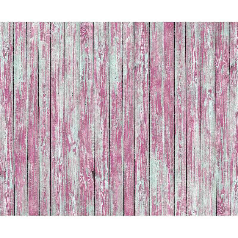 Click Props Backdrops Pink Stripped Plank Backdrop (8 x 9.8')