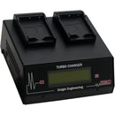 Dolgin Engineering Four-Position Charger for Fuji NP-W126S Batteries with Diagnostics Display