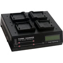 Dolgin Engineering Four-Position Charger for Fuji NP-W126S Batteries