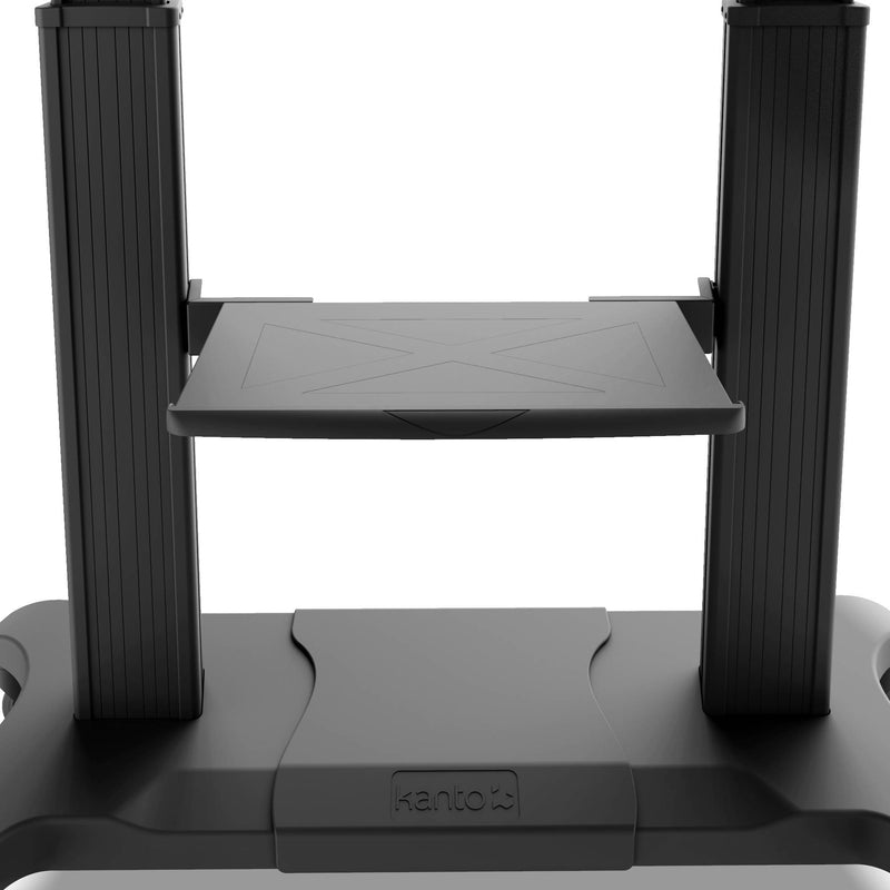 Kanto Living MTMA100PL Height-Adjustable Mobile TV Cart with Adjustable Shelf for 60-100" TVs