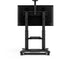 Kanto Living MTMA100PL Height-Adjustable Mobile TV Cart with Adjustable Shelf for 60-100" TVs