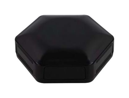 Camdenboss CBHEX1-15-BK CBHEX1-15-BK Plastic Enclosure Hex-Box IoT ABS 45 mm 130 146 IP30 IP40