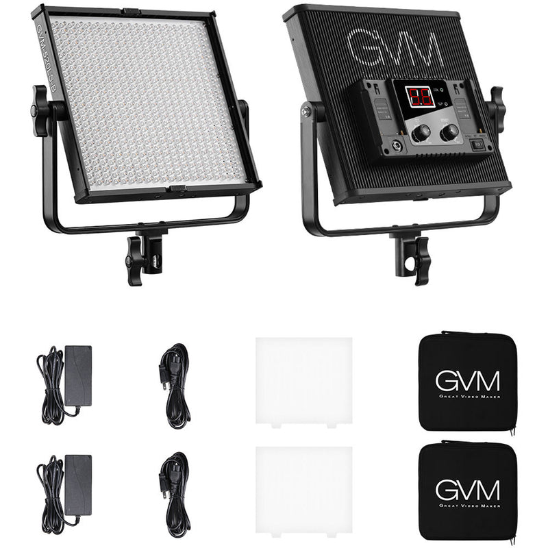 GVM 520LS-B Bi-Color LED 2-Panel Kit