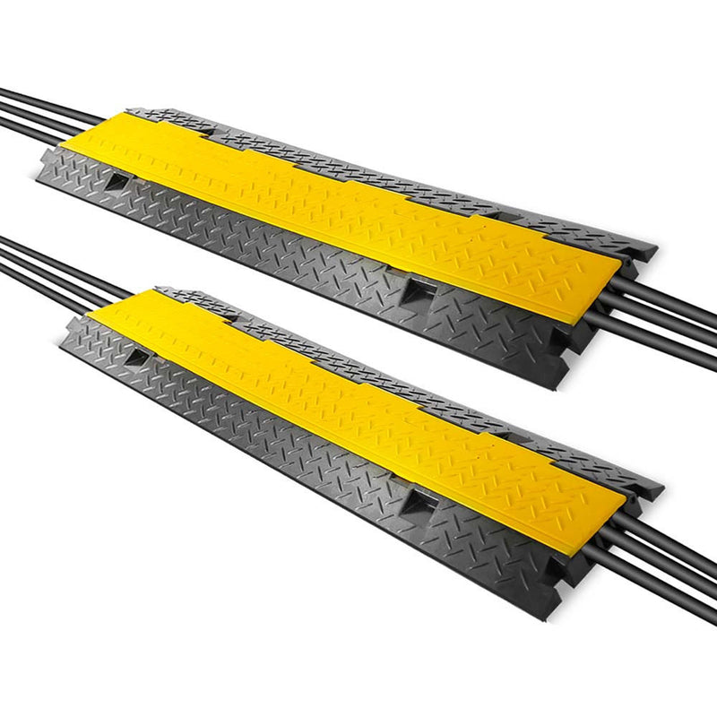 Pyle Pro PCBLCO105X2 Cable Protector Cover Ramp (Pair)