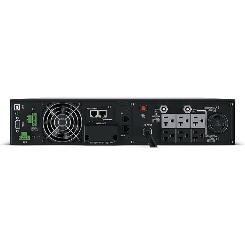 CyberPower 2U OL3000RTXL2UN 3 KVA Rack/Tower Online UPS