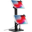 CTA Digital Angle-Adjustable Twin Tablet Stand for 7-10" Tablets