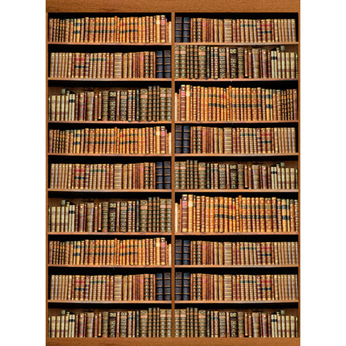 Click Props Backdrops Bookshelf Backdrop (7 x 9.5')
