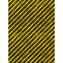 Click Props Backdrops Hazard Stripes Backdrop (7 x 9.5')