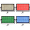 Luxli Taiko 2x1 RGBAW LED Light Complete Kit