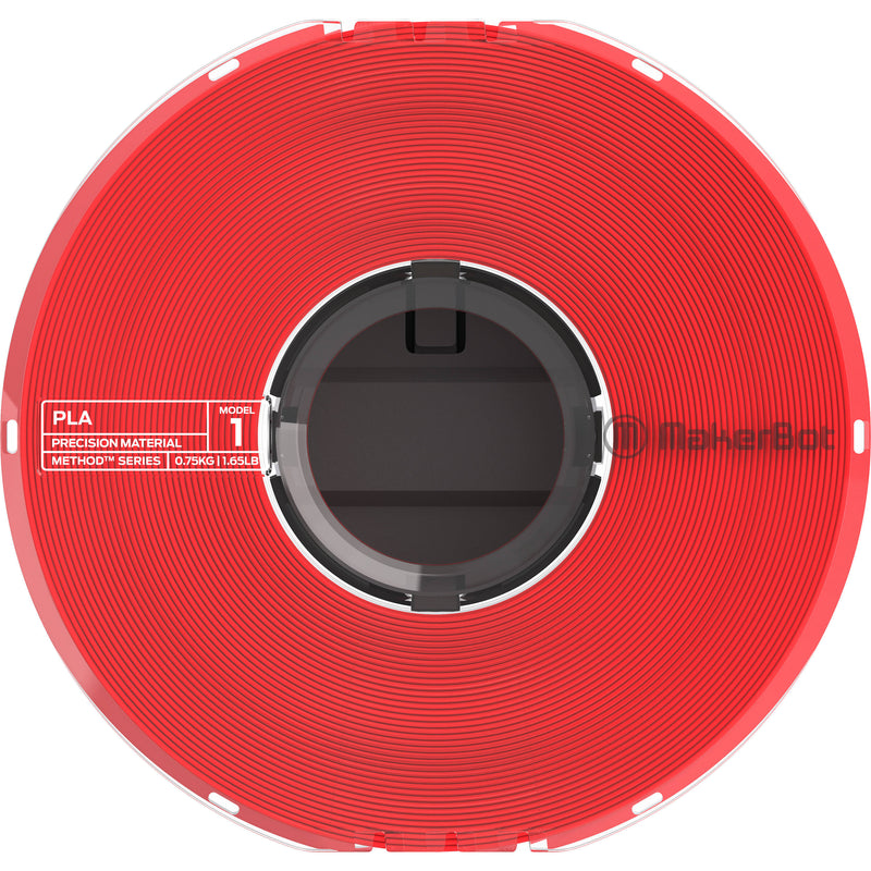 MakerBot 1.75mm PLA Precision Filament (True Red)