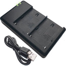 Smith-Victor Dual Charger for NP-F Batteries