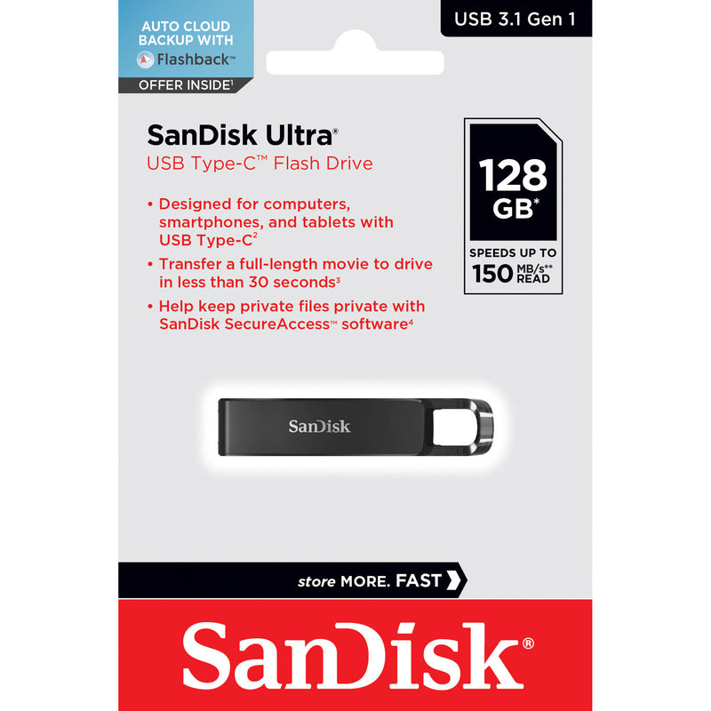 SanDisk 128GB Ultra USB Type-C Flash Drive