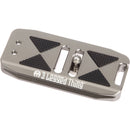3 Legged Thing BASE85 Arca-Swiss Compatible 85mm Wide Quick Release Plate (Metallic Slate/Gray)