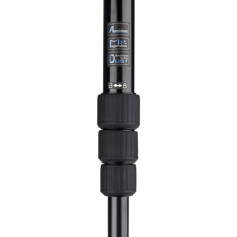 Benro A3883 Reverse-Folding Aluminum Travel Tripod with S6Pro Fluid Video Head