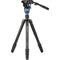 Benro A3883 Reverse-Folding Aluminum Travel Tripod with S6Pro Fluid Video Head