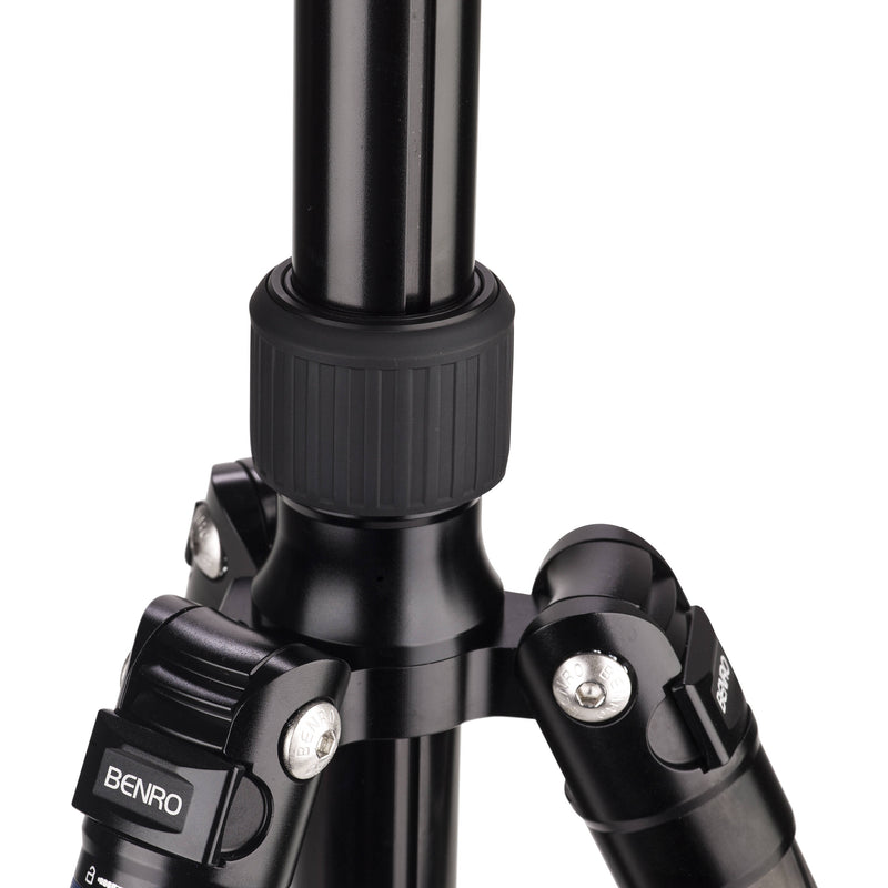 Benro C3883 Reverse-Folding Carbon Fiber Travel Tripod with S6Pro Fluid Video Head