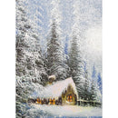 Click Props Backdrops Winter Canvas Backdrop (7 x 9.5')