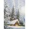 Click Props Backdrops Winter Canvas Backdrop (7 x 9.5')