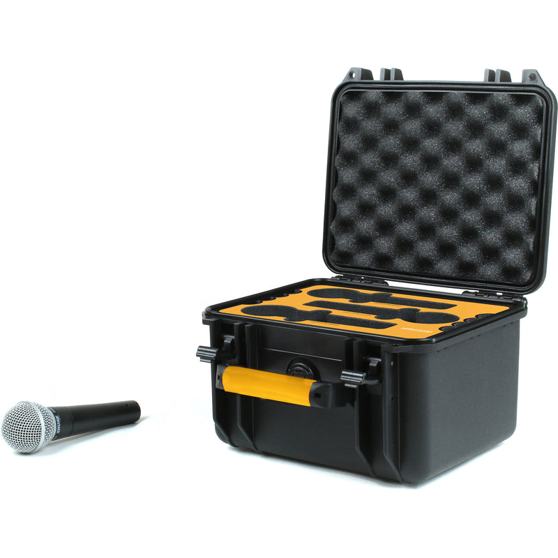 HPRC2250 Universal Hard Case for 6 Handheld Microphones