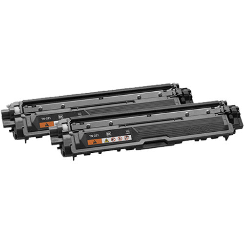 Brother TN2212PK Standard Yield Black Toner Cartridge (2-Pack)