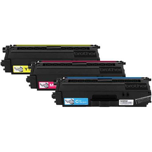 Brother TN3313PK Standard Yield Color Toner Cartridge (3-Pack)