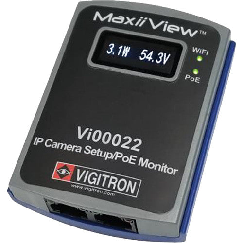 Vigitron MaxiiView VI00022 Wireless IP Camera Setup and PoE Tester Tool