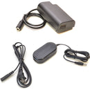 Bescor DMWBLJ31 Dummy Battery & AC Adapter Kit for Lumix S1-Series Mirrorless Cameras