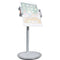 CTA Digital Height-Adjustable Desktop Tablet Stand (Silver)