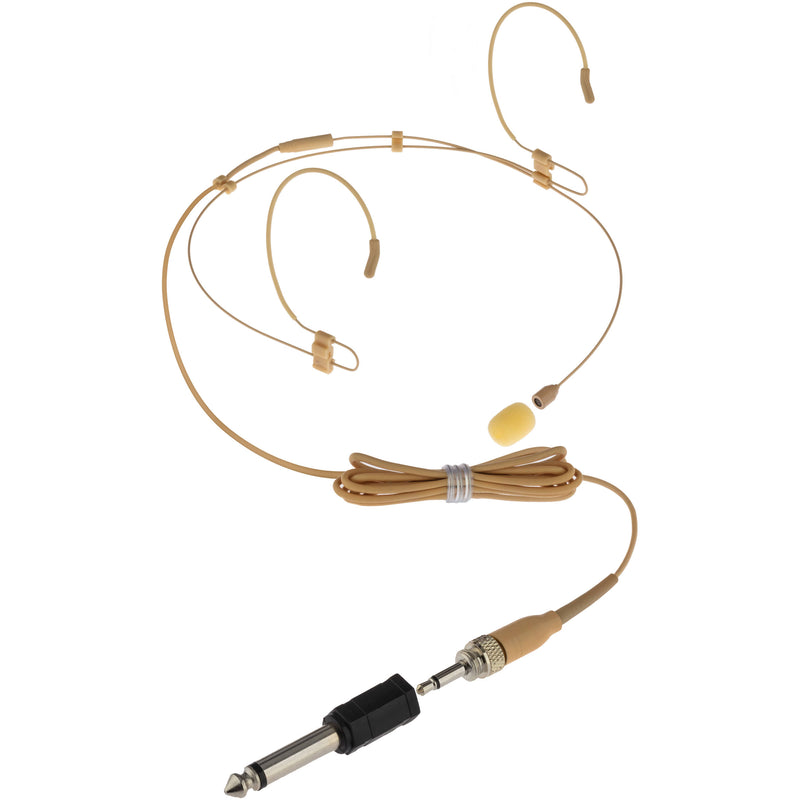 Polsen ESM-2-MN Dual-Sided Earset Microphone for Recorders and Wireless Transmitters