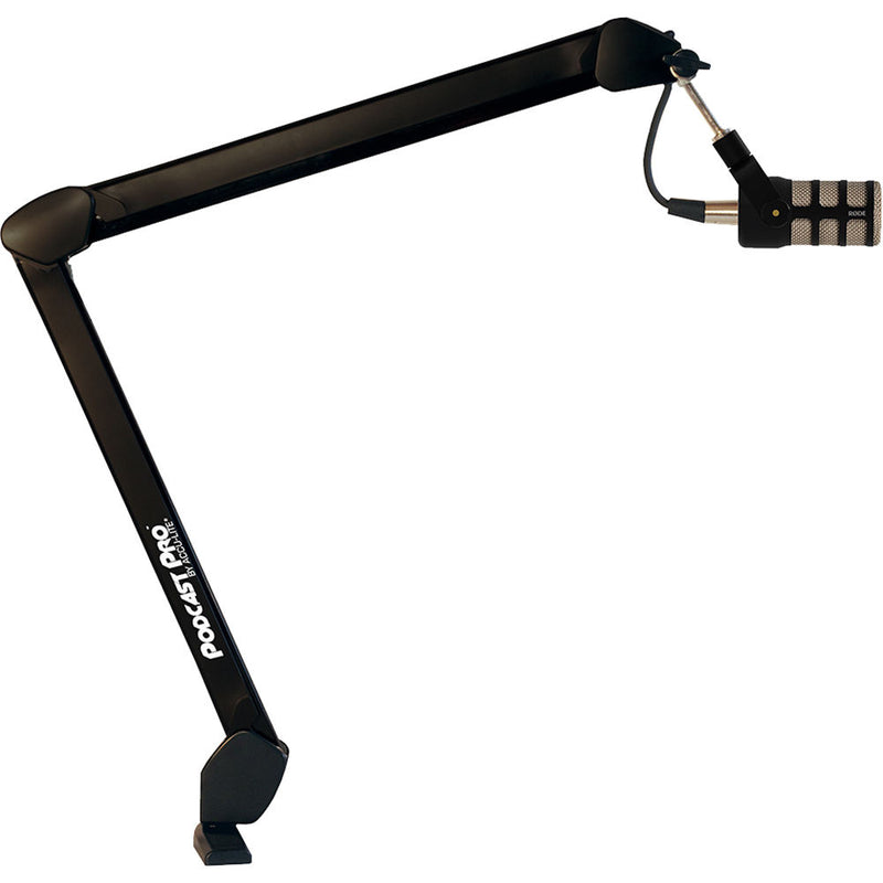 Sontronics PODCAST PRO Supercardioid Dynamic Mic Kit with Broadcast Arm and Cable (Black)