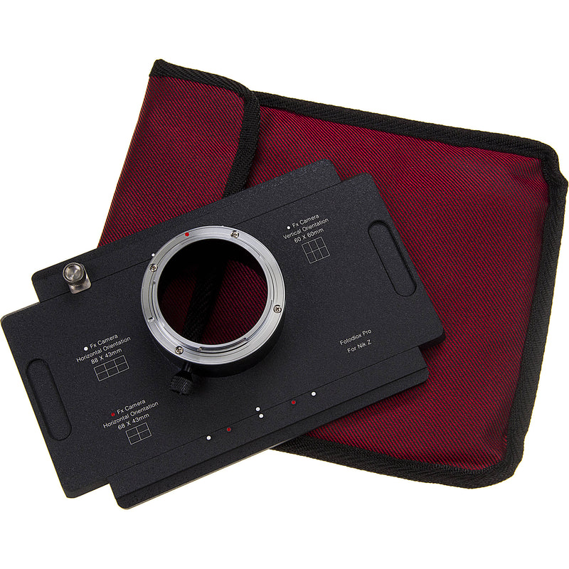 FotodioX Pro Lens Mount Adapter for Nikon Z-Mount Camera to Large Format 4x5 View Cameras