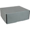Archival Methods Deep 3" Flat Storage Box with Full Top (Gray, 8.5 x 10.5")