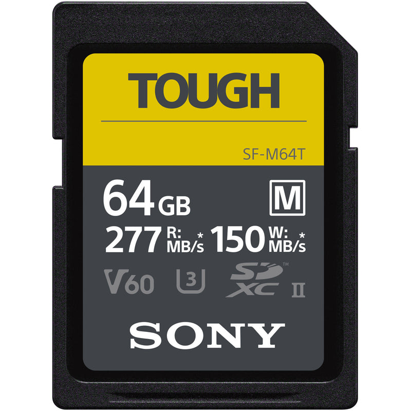 Sony 128GB SF-M Tough Series UHS-II SDXC Memory Card