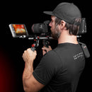 SHAPE Offset Swivel Monitor Mount with 15mm Rod Clamp