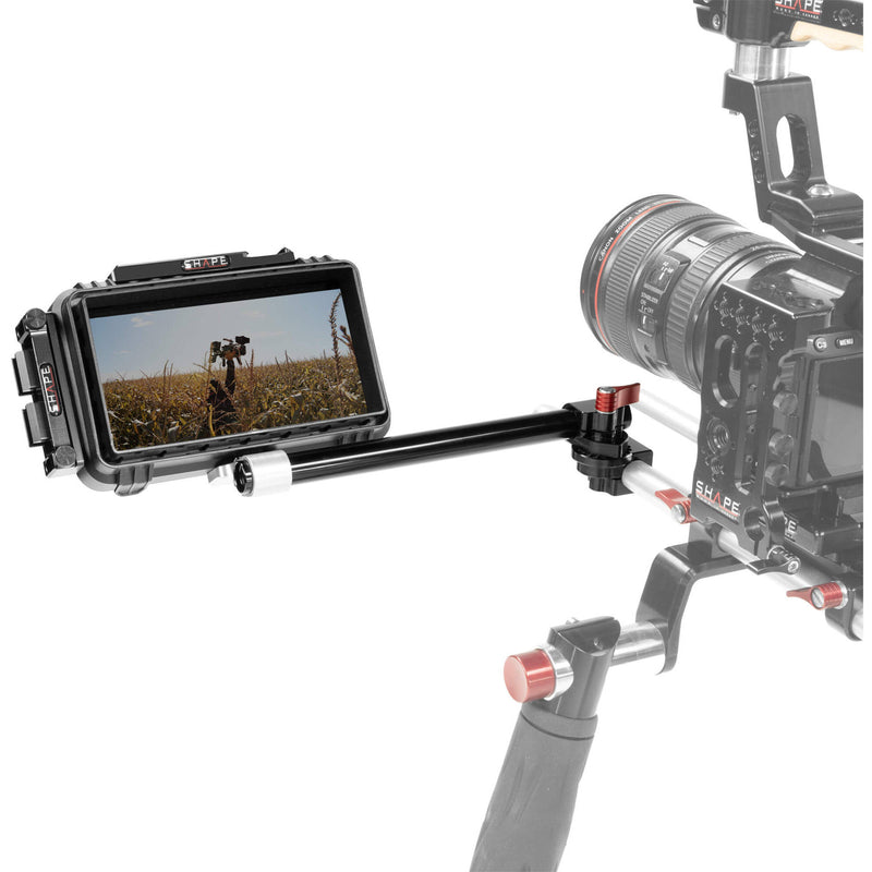 SHAPE Offset Swivel Monitor Mount with 15mm Rod Clamp