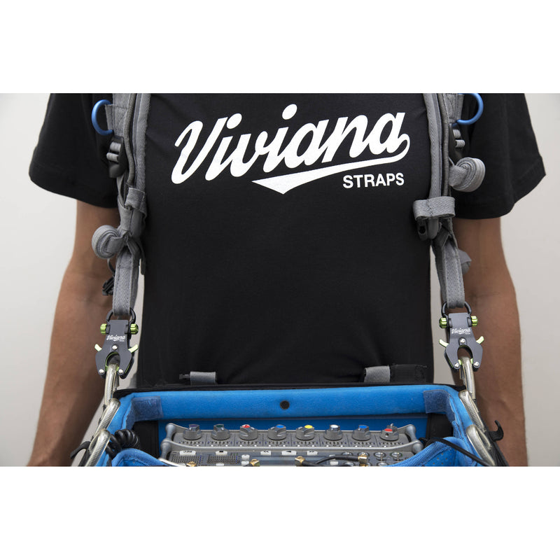 Viviana VHG Directional Dual-Hook Carabiner with Removable Harness Ring