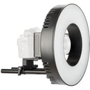 Smith-Victor Orbit Pro Series Bi-Color LED 10" Ring Light with Battery Bundle