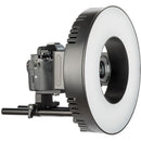 Smith-Victor Orbit Pro Series Bi-Color LED 10" Ring Light with Battery Bundle
