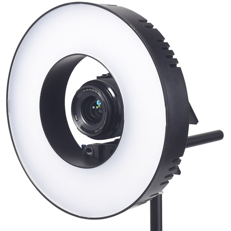 Smith-Victor Orbit Pro Series Bi-Color LED 10" Ring Light with Battery Bundle
