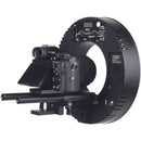Smith-Victor Orbit Pro Series Bi-Color LED 10" Ring Light with Battery Bundle