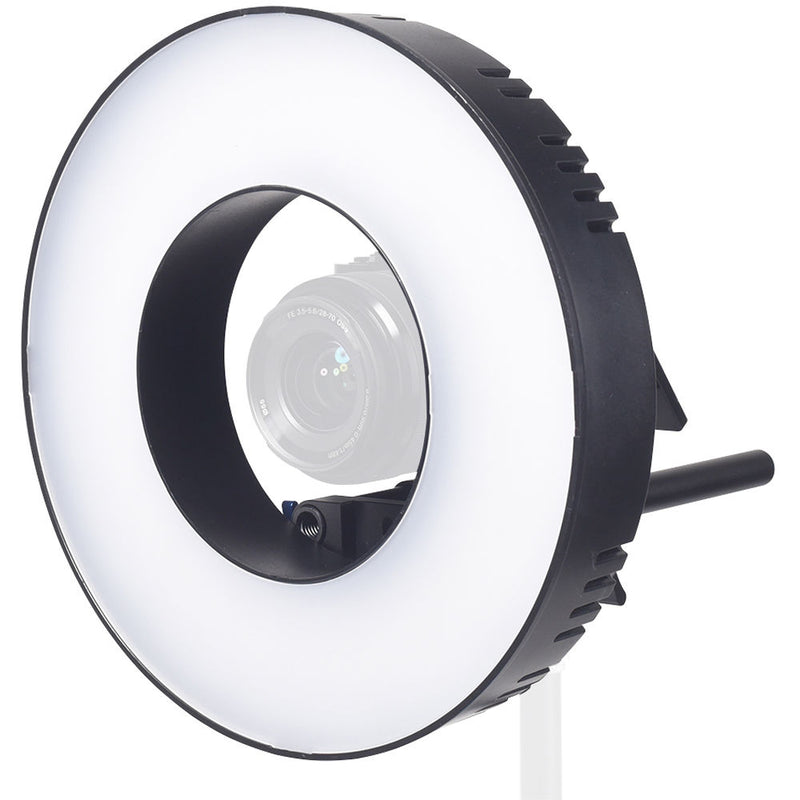 Smith-Victor Orbit Pro Series Bi-Color LED 10" Ring Light with Battery Bundle