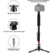 GVM Aluminum 5-Section Monopod with Video Fluid Head