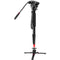 GVM Aluminum 5-Section Monopod with Video Fluid Head