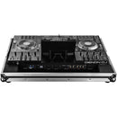 Odyssey Innovative Designs Denon Prime 4 Low-Profile Flight Case (Silver Hardware)