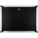 Odyssey Innovative Designs Denon Prime 4 Low-Profile Flight Case (Silver Hardware)